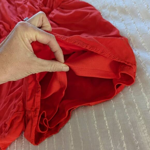 NWOT One Clothing Red Shorts Romper size Medium - Picture 4 of 4